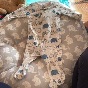 Gerber onesie with zip